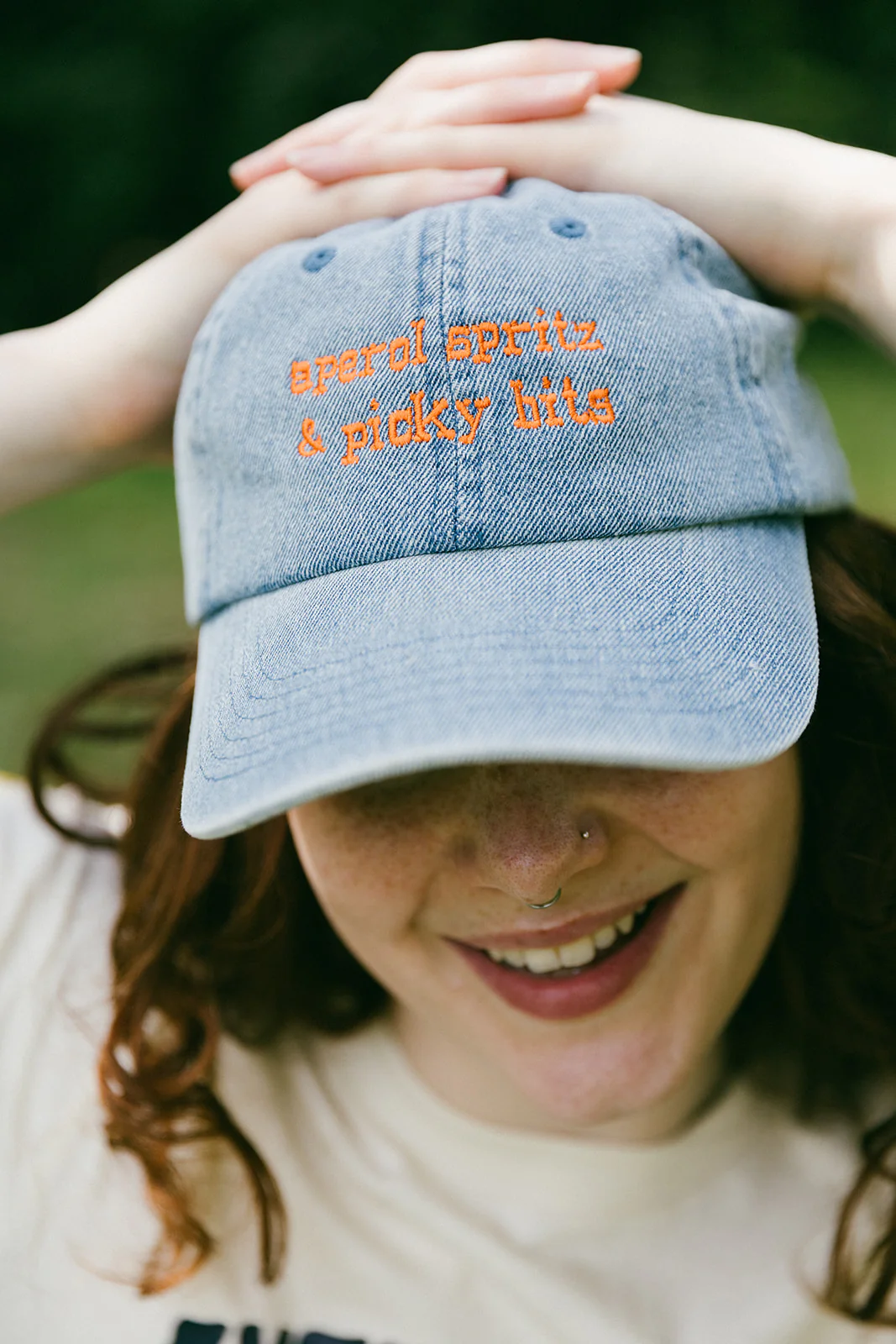 Aperol Spritz & Picky Bits Embroidered Cap - Image 7