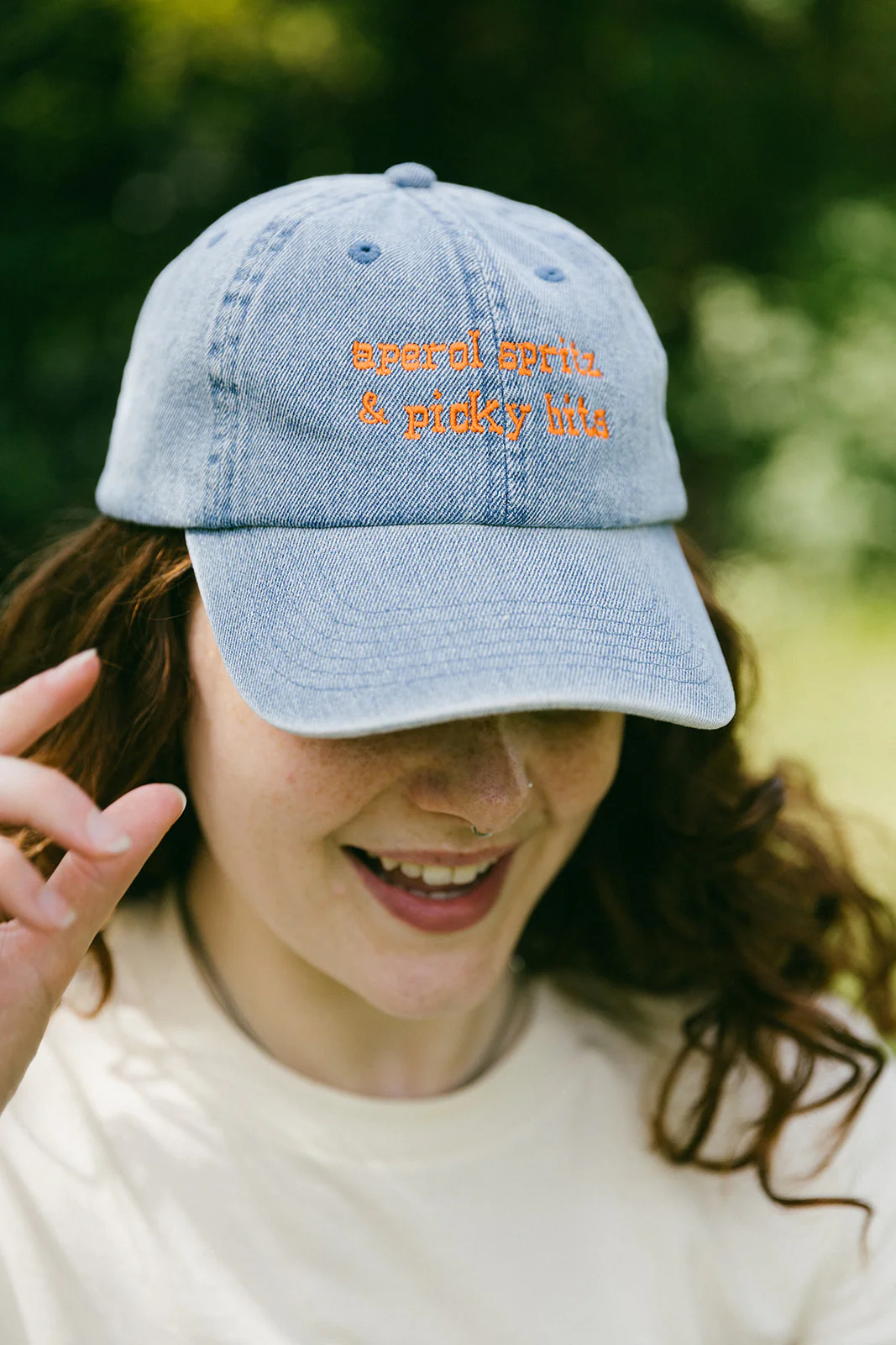 Aperol Spritz & Picky Bits Embroidered Cap - Image 8