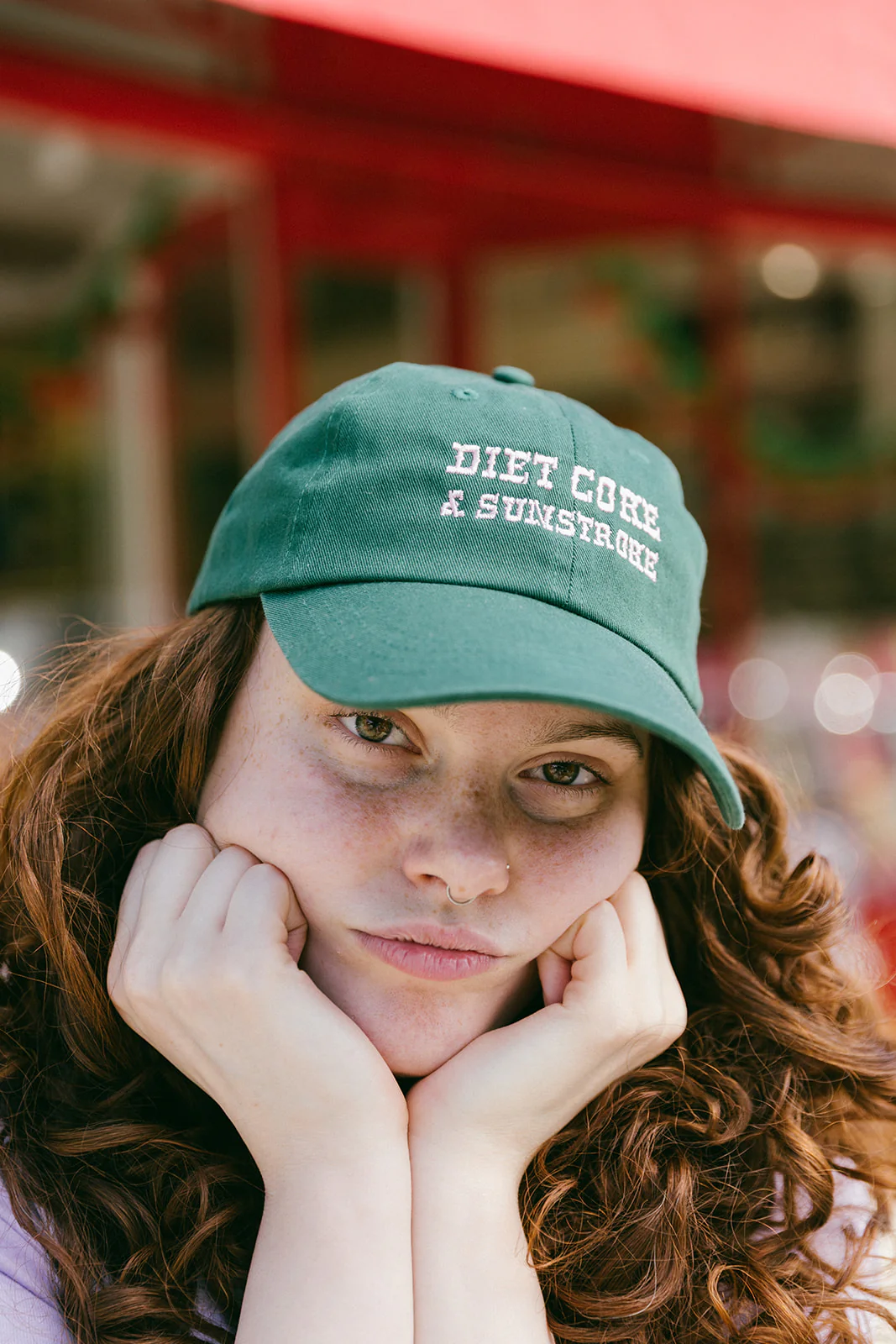 Diet Coke & Sunstroke Embroidered Cap - Image 4