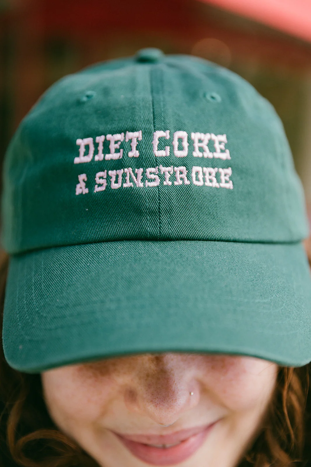 Diet Coke & Sunstroke Embroidered Cap - Image 6