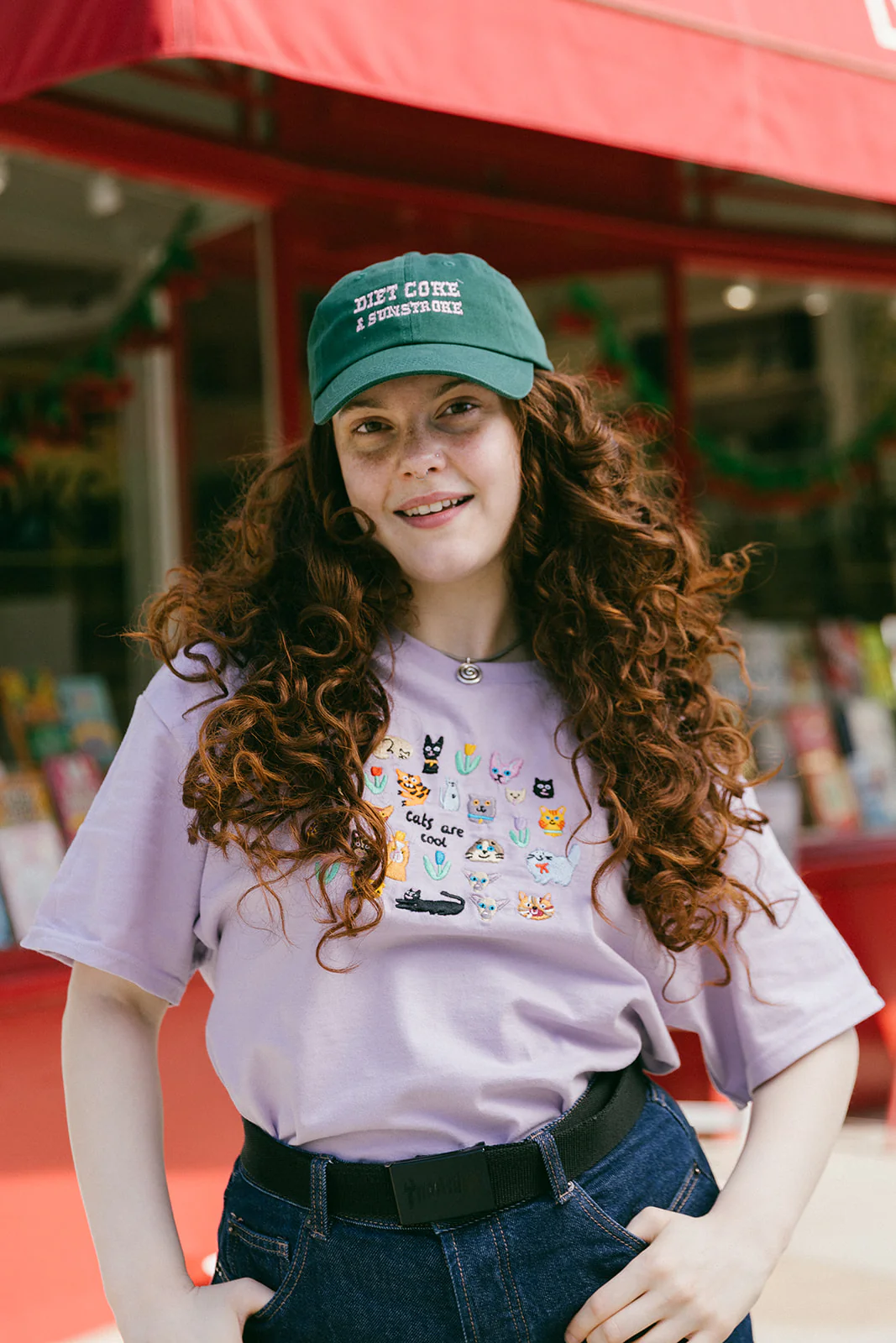 Diet Coke & Sunstroke Embroidered Cap - Image 7