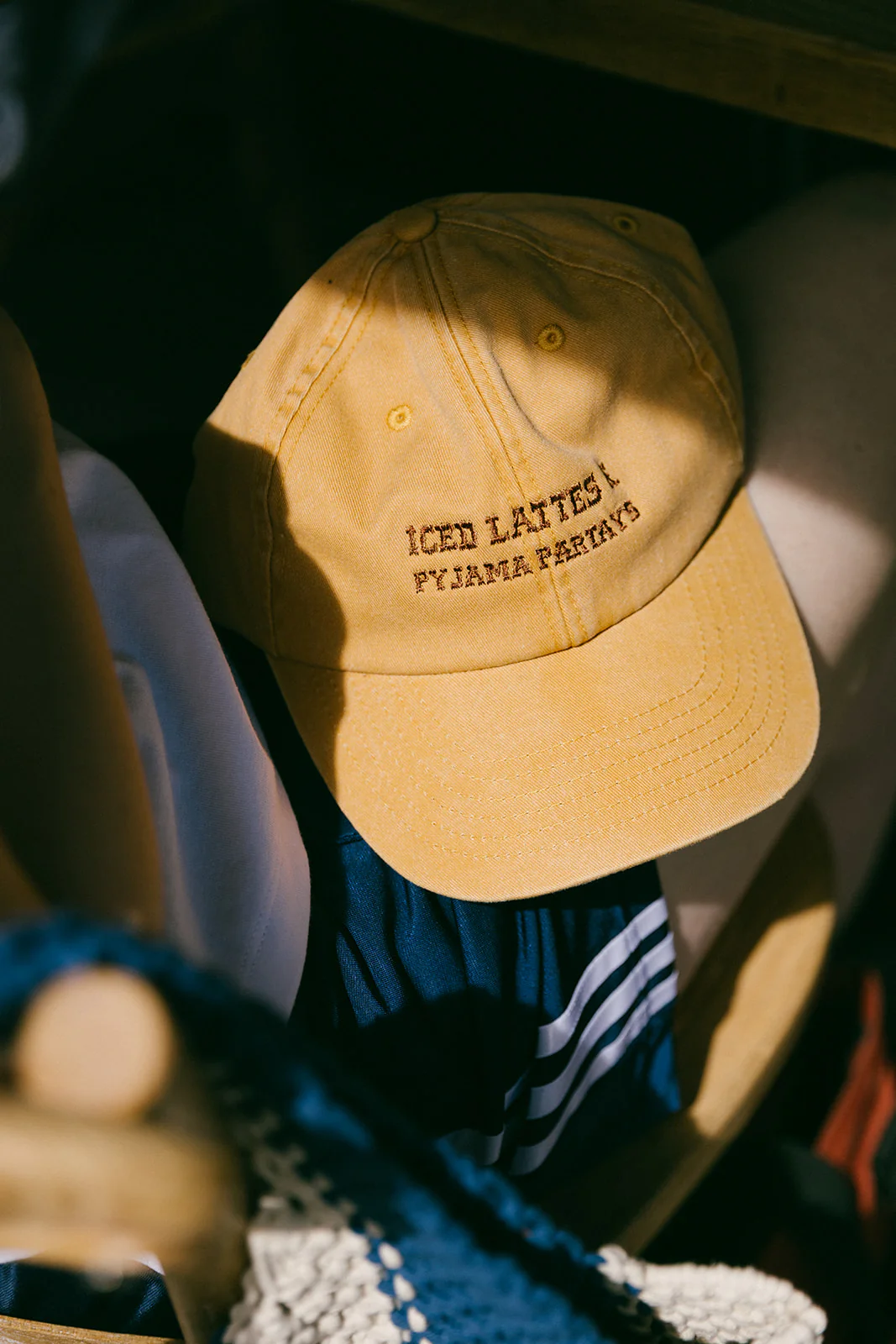 Iced Lattes & Pyjama Partays Embroidered Cap - Image 4