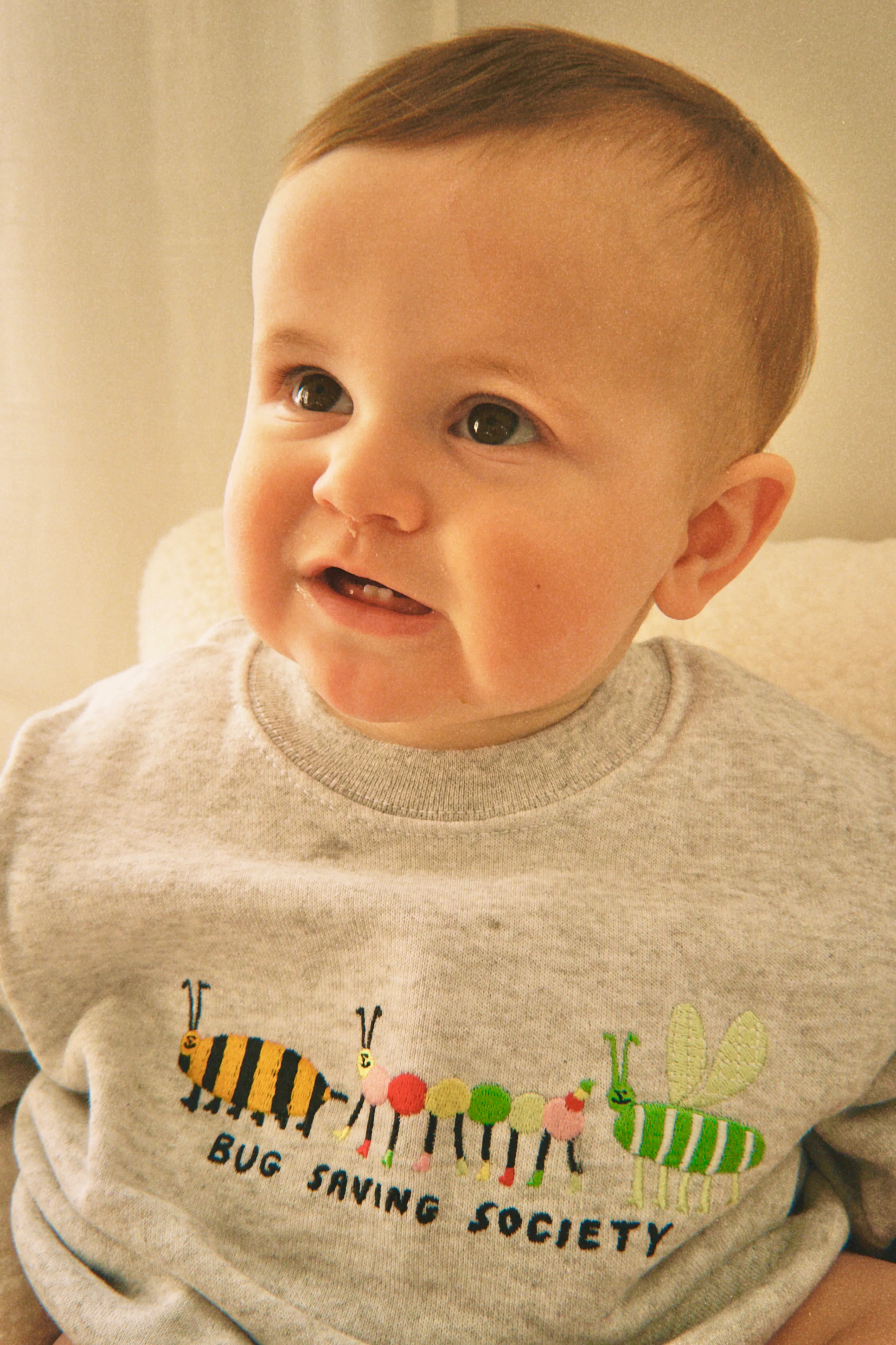 KIDS - Bug Saving Society Oversized Sweatshirt
