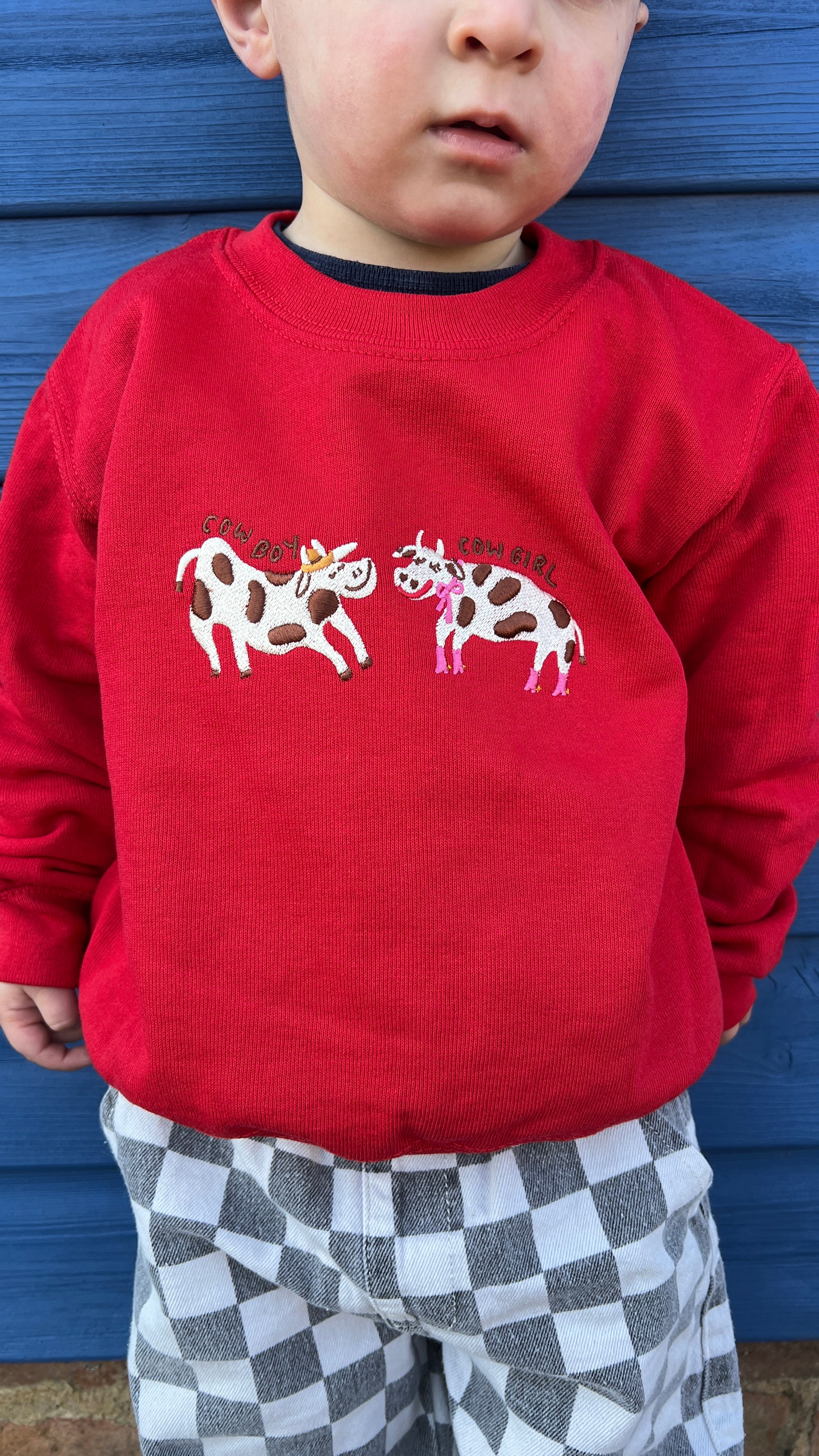 KIDS - Cowboy & Cowgirl Oversized Sweatshirt - Image 7