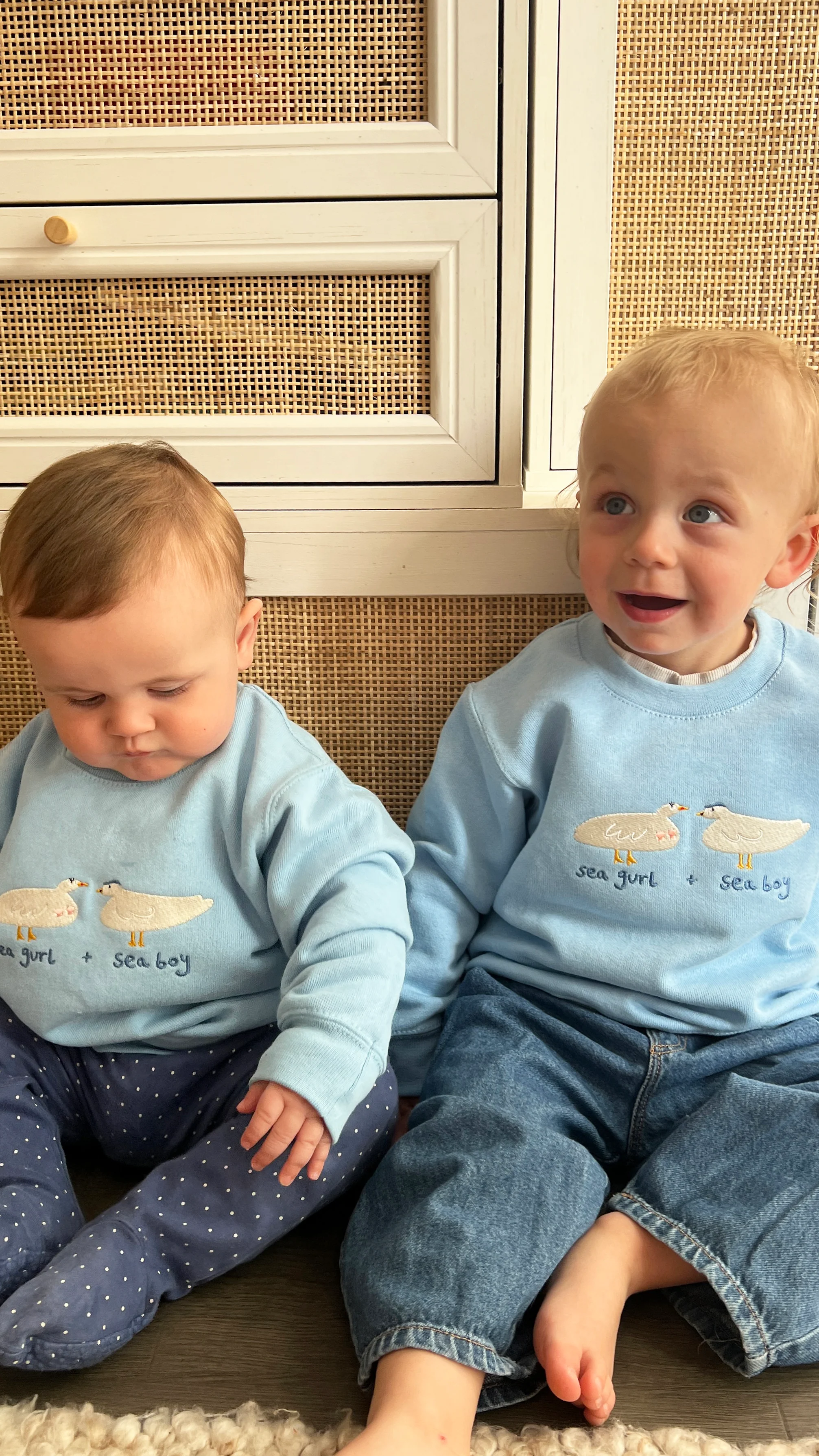 KIDS - Seagurl & Seaboy Oversized Sweatshirt - Image 2