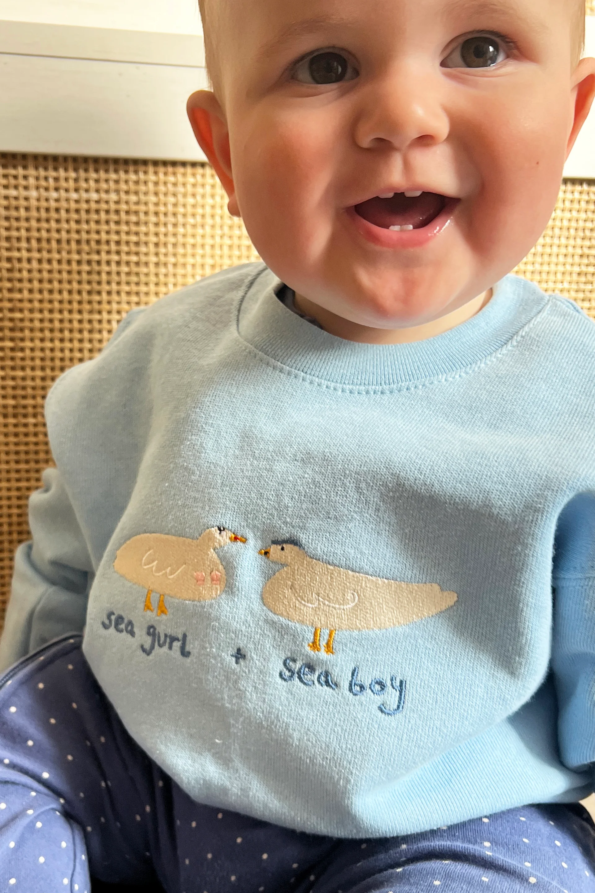 KIDS - Seagurl & Seaboy Oversized Sweatshirt - Image 6