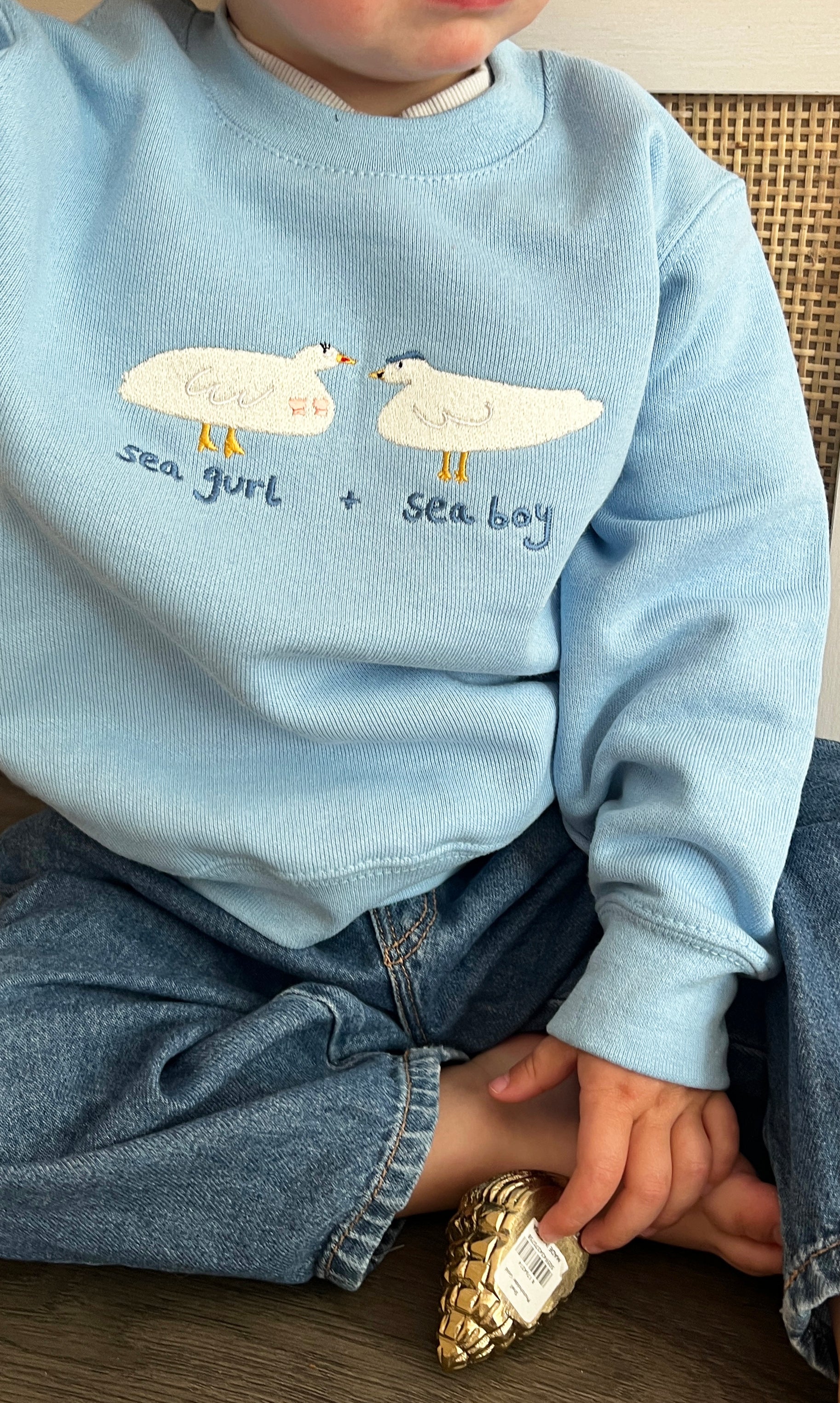 KIDS - Seagurl & Seaboy Oversized Sweatshirt - Image 7
