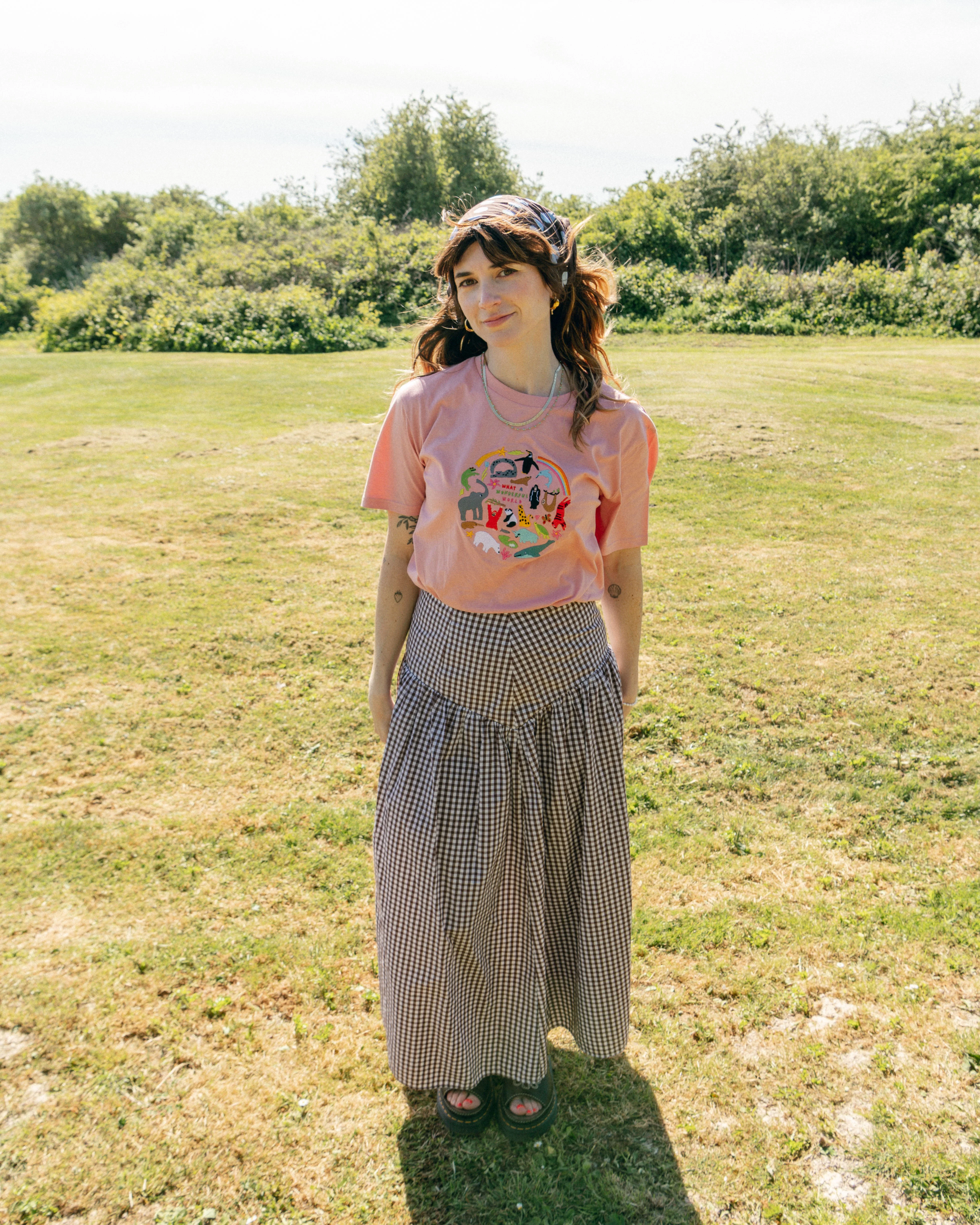 Limpet X WWF Wonderful World Embroidered Animals T-Shirt - Image 4