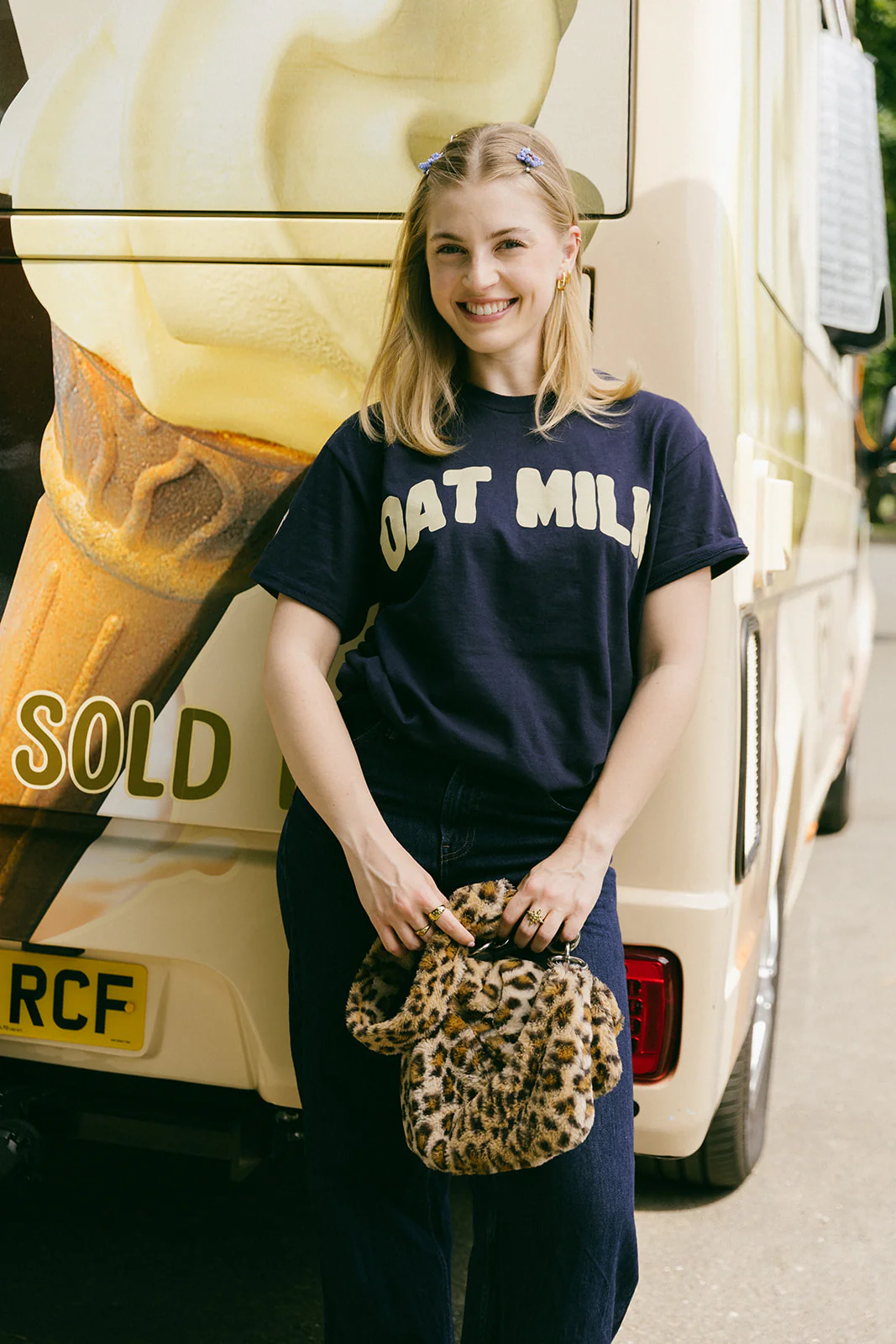The Oat Milk Oversized T-Shirt - Image 2