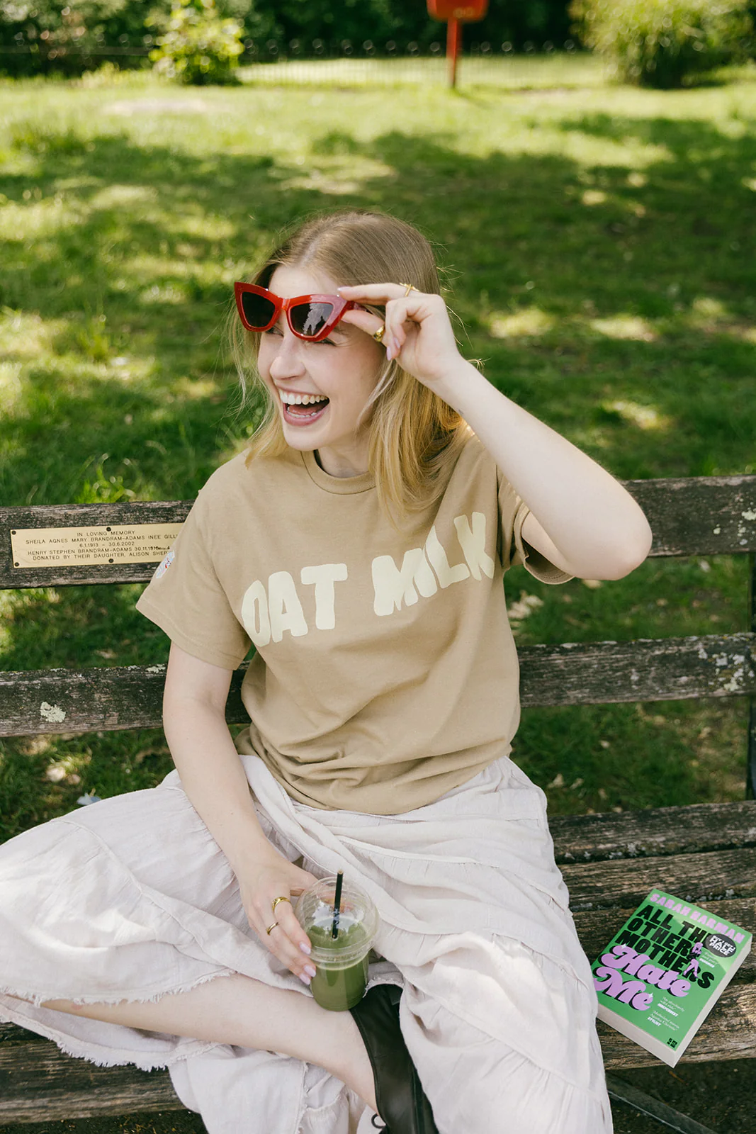 The Oat Milk Oversized T-Shirt - Image 5