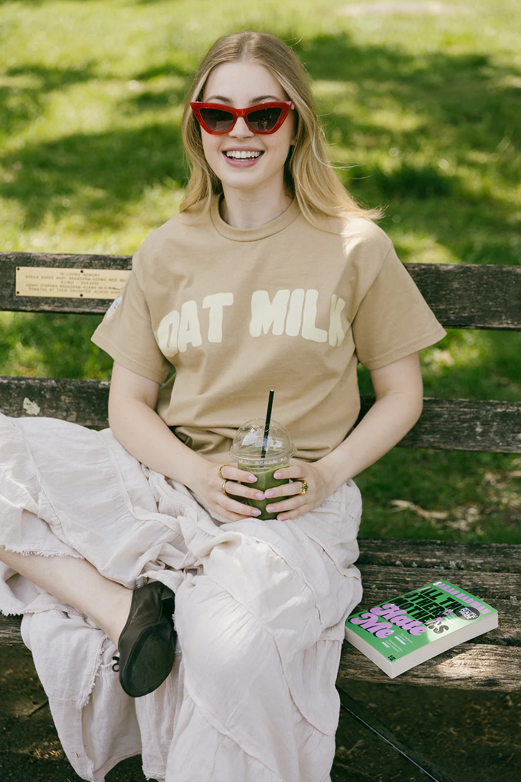 The Oat Milk Oversized T-Shirt - Image 6
