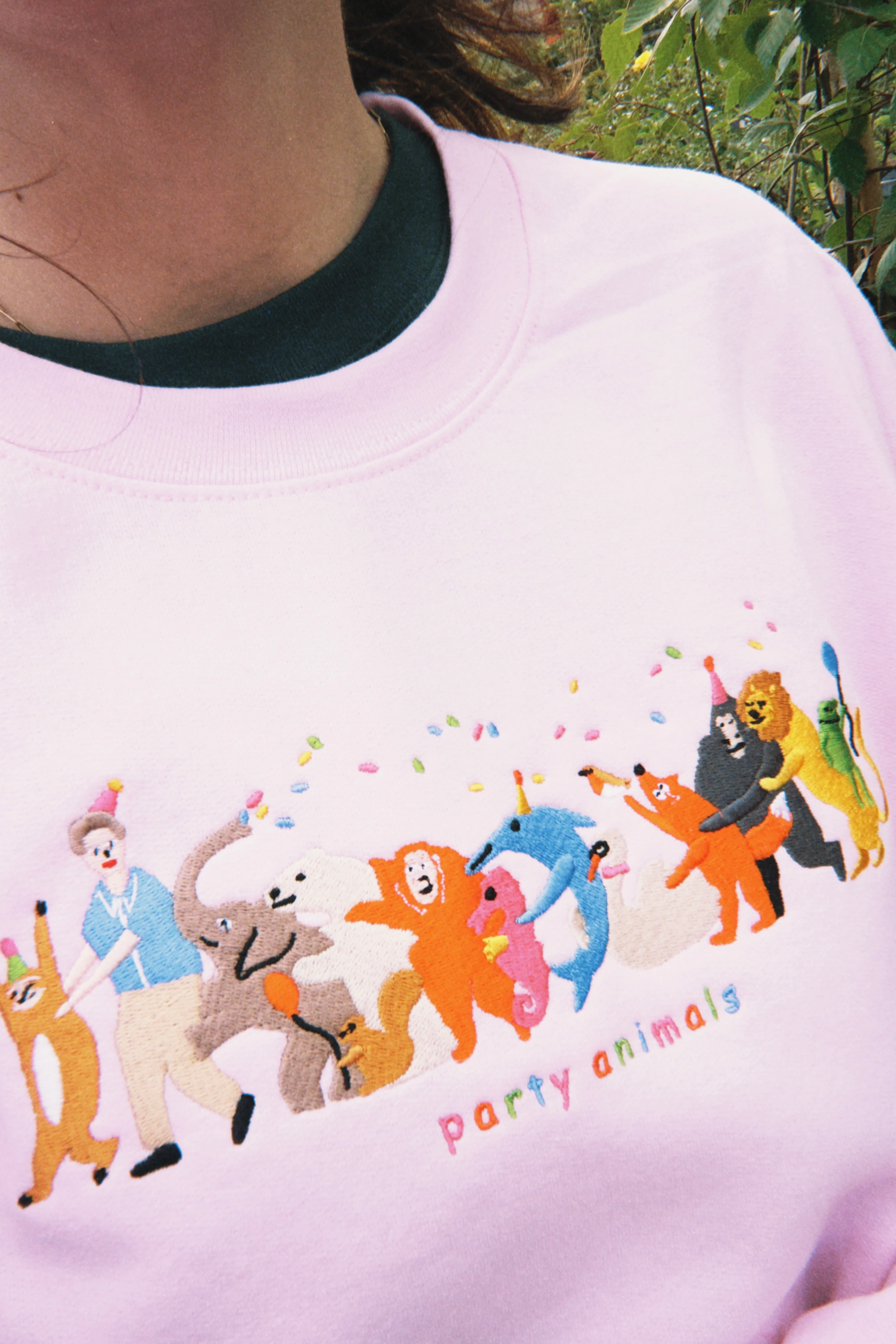 Party Animals David Attenborough Embroidered Sweatshirt - Image 12