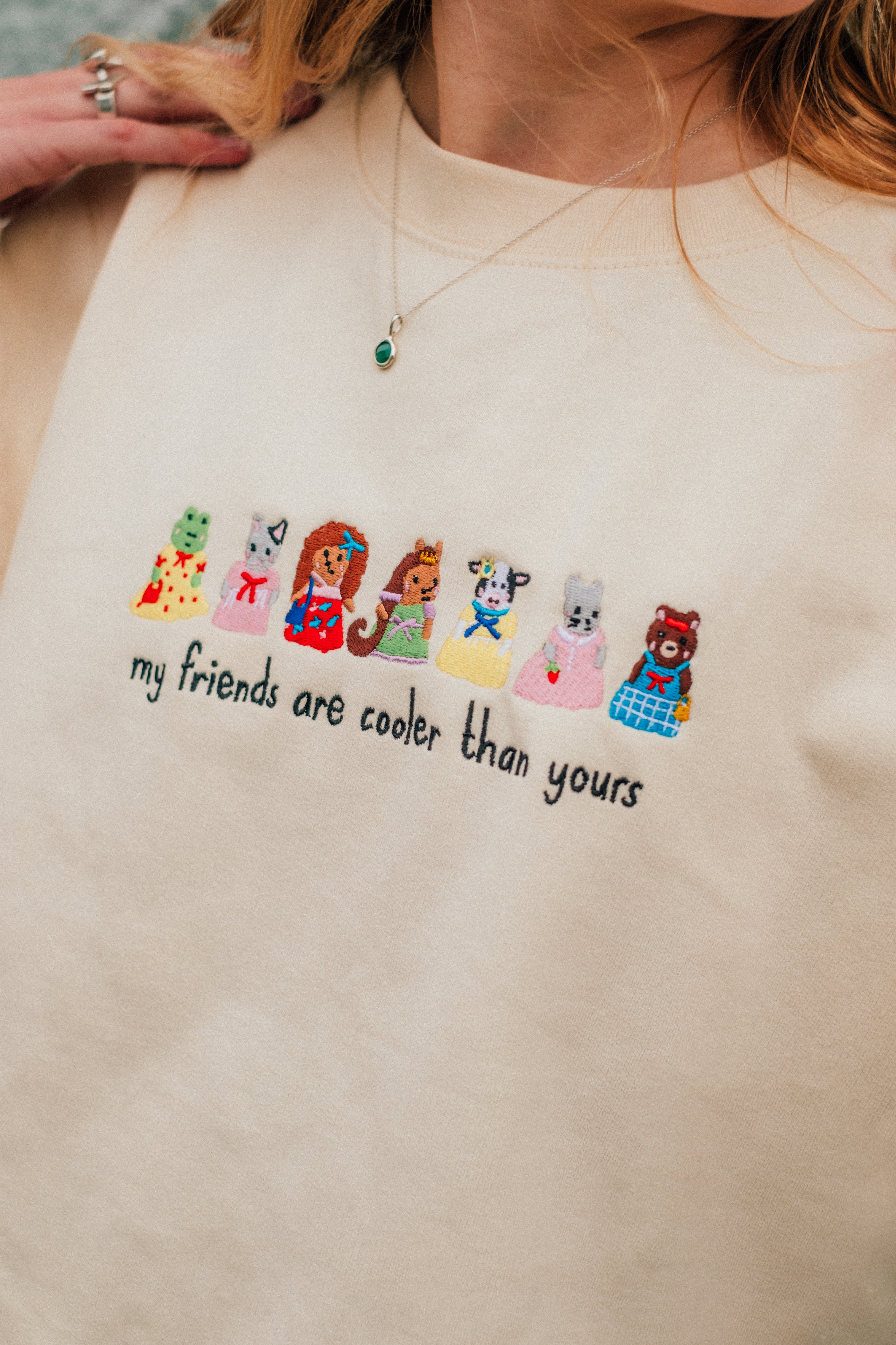Sylvanian Families Embroidered Sweatshirt - Image 2